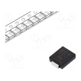 1 pcs x DIOTEC SEMICONDUCTOR - 3.0SMCJ120A - Diode: TVS, 3kW, 133÷148V, 15.5A, unidirectional, ±5%, SMC