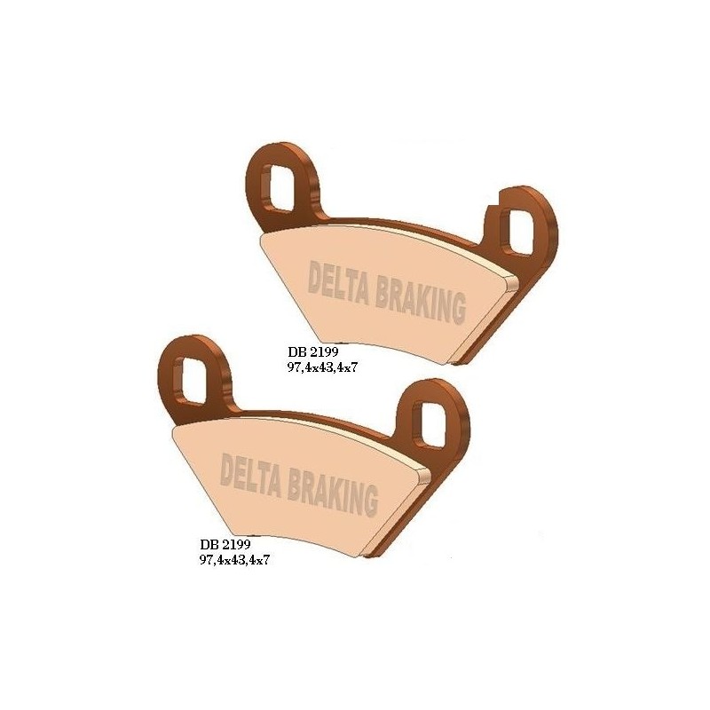Polaris Sportsman 550 rear brake pads