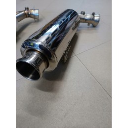 Exhaust mg motosport polaris scrambler sportsman s 2020 2023