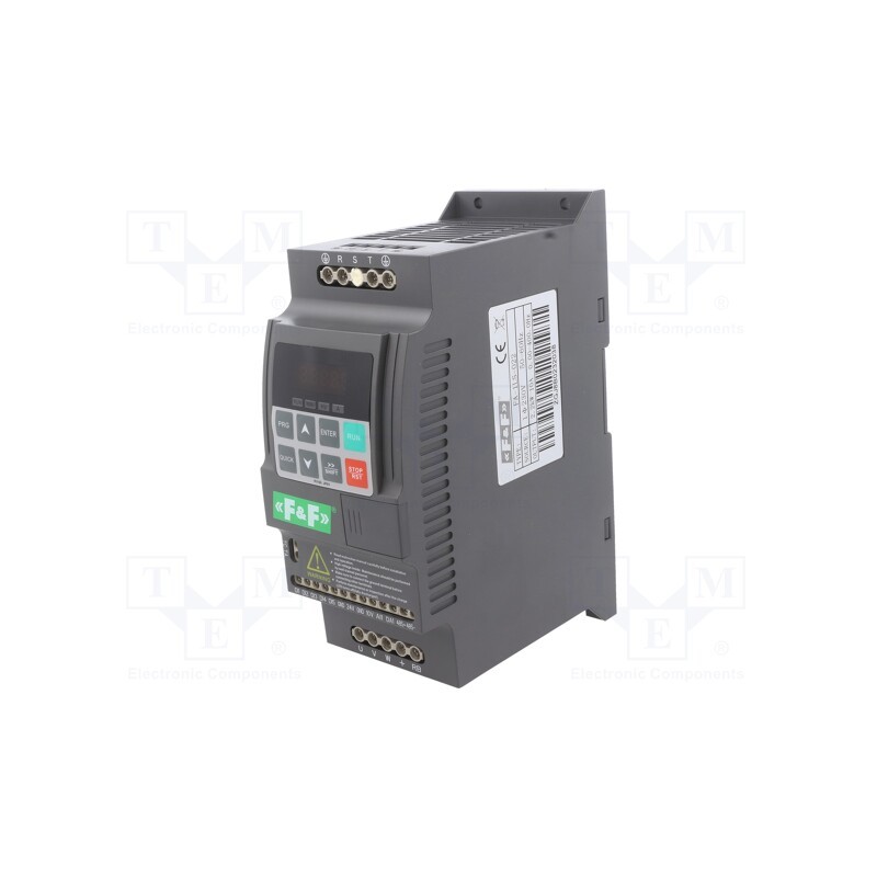1 pcs x F&F - FA-1LS-022 - Inverter, Max motor power: 2.2kW, Usup: 220÷240VAC, 0÷300Hz, IN: 6