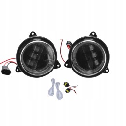 LED front lamps with a ring, 2 pcs. Can am outlander g2