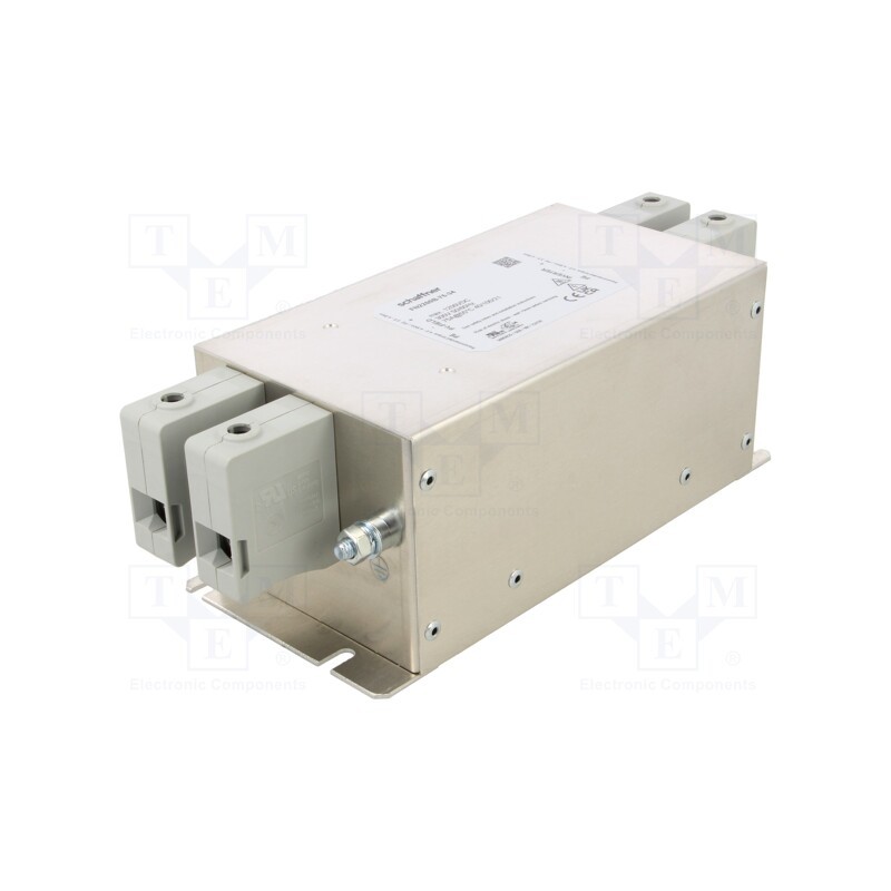 1 pcs x SCHAFFNER - FN2200B-75-34 - Filter: anti-interference, DC, screw, 75A, Leads: screw terminals