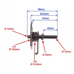 Atv quad shineray 150 starter wheel starter