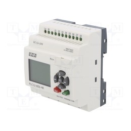 1 pcs x F&F - FLC12-8DI-4R - Programmable relay, IN: 8, Analog in: 4, OUT: 4, OUT 1: relay, FLC