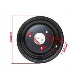 Rear rim quad atv 7 inch 3 screws 16 x 8 7