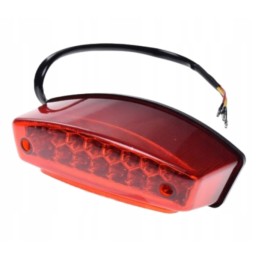 ATV quad 150 200 250 4t rear lamp LED red shade E8 approval