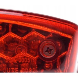 ATV quad 150 200 250 4t rear lamp LED red shade E8 approval