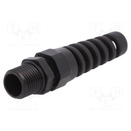 1 pcs x BM GROUP - BM4917SN - Cable gland, with strain relief, M16, 1.5, IP68, polyamide, black