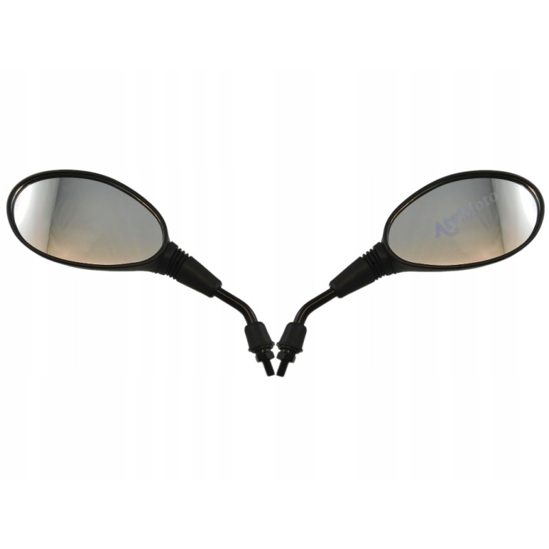 Black M8 mirrors, set of 2 zll5603