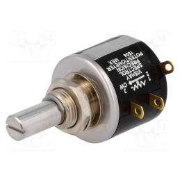 1 pcs x VISHAY - 534B1502JCB - Potentiometer: shaft, multiturn, 5kΩ, 2W, ±5%, 6.35mm, Series: 534