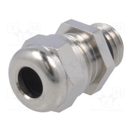 1 pcs x HUMMEL - 1.106.0801.50 - Cable gland, M8, 1.25, IP68, brass, HSK-MINI
