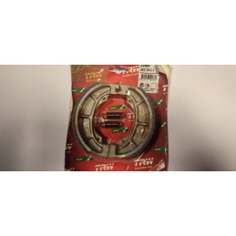 Front brake shoes suzuki lt f160 quadrunner 1996 2001 mcs921