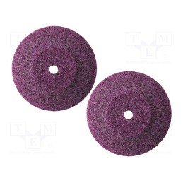 1 set x PG MINI - M.2510 - Grinding wheels, 22mm, aluminium oxide, steel, 2pcs.