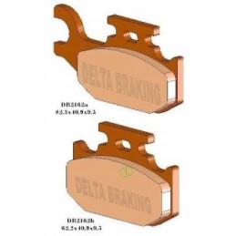 Rear brake pads yamaha raptor 660 700 2004 12