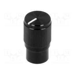 1 pcs x CLIFF - FC7257 - Knob, with pointer, aluminium,plastic, Øshaft: 6mm, Ø10.7x19mm