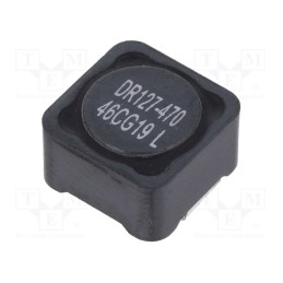1 pcs x EATON ELECTRONICS - DR127-470-R - Inductor: wire, SMD, 47uH, Ioper: 2.95A, 71.9mΩ, ±20%, Isat: 5.28A