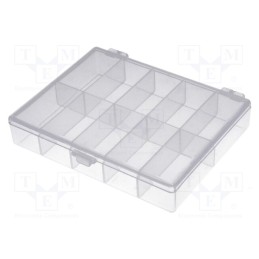 1 pcs x NEWBRAND - NB-BOX10 - Container: collective, with partitions, polypropylene