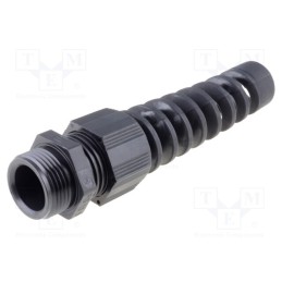1 pcs x HELUKABEL - HT-K PG11RAL9005 - Cable gland, with strain relief, PG11, 1.5, IP68, polyamide, black