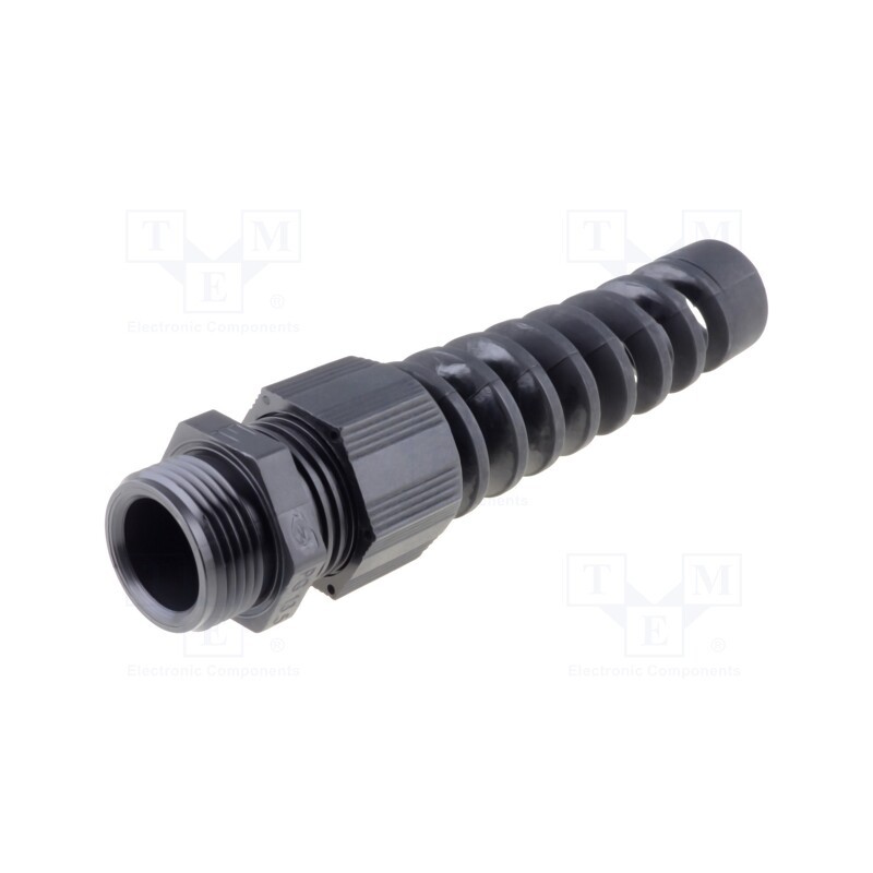 1 pcs x HELUKABEL - HT-K PG11RAL9005 - Cable gland, with strain relief, PG11, 1.5, IP68, polyamide, black