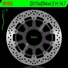Ng front brake disc honda cb 1000r abs 08 17