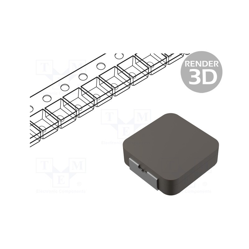 1 pcs x KEMET - MPEV1D0630L1R5 - Inductor: wire, SMD, 1.5uH, Ioper: 10.5A, 12.7mΩ, ±20%, Isat: 11A