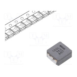 1 pcs x PANASONIC - ETQP5M1R0YLC - Inductor: wire, SMD, 1uH, 37.8A, 2.3mΩ, ±20%, 10.9x10x5mm, -40÷150°C