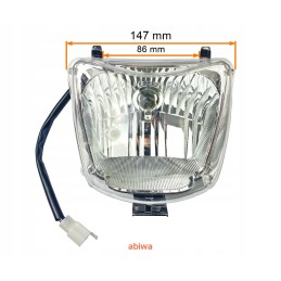 Complete front lamp atv 110 125