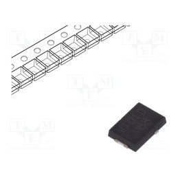 1 pcs x VISHAY - V10P10-M3/86A - Diode: Schottky rectifying, SMD, 100V, 10A, SMPC,