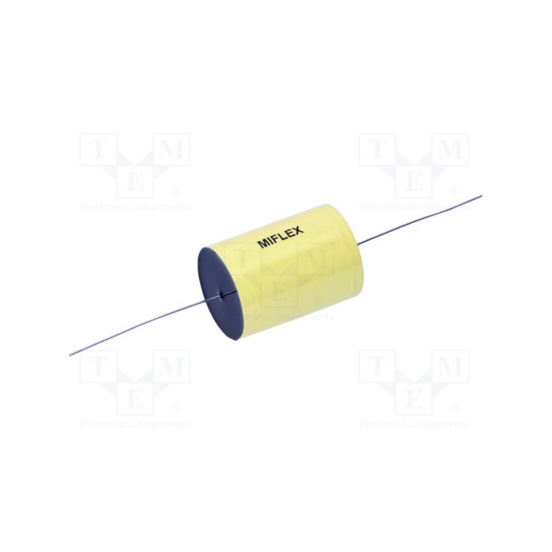 1 pcs x MIFLEX - J010H622J - Capacitor: polypropylene, 22uF, 600VDC, ±5%, Ø37x84mm, Leads: axial