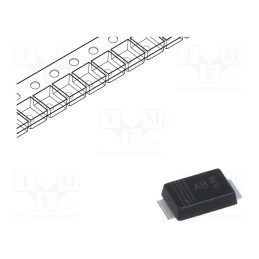 3 pcs x NEXPERIA - PMEG6030EP,115 - Diode: Schottky rectifying, SMD, 60V, 3A, CFP5,SOD128,