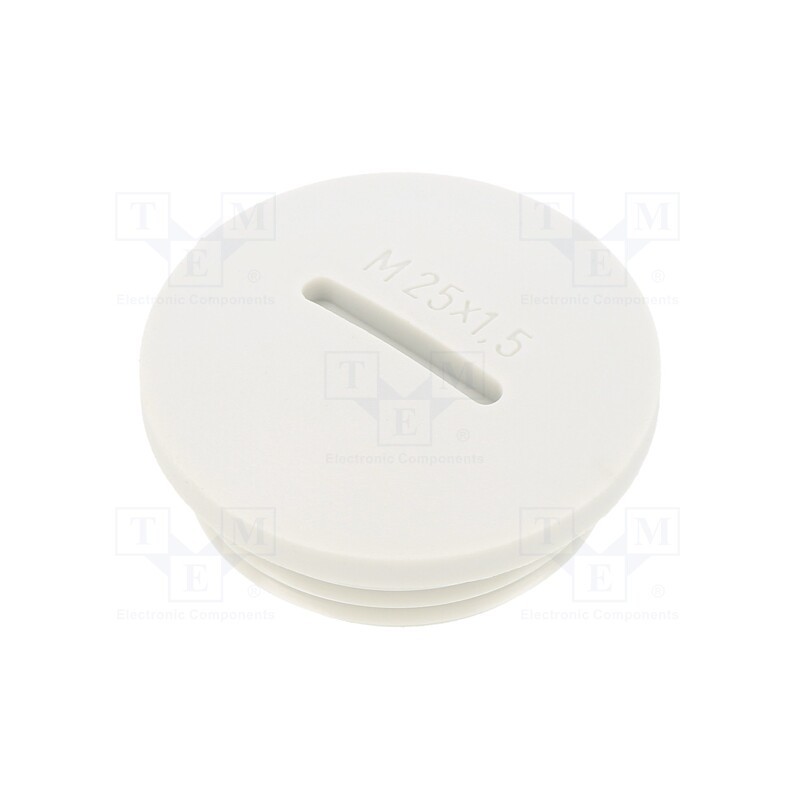 1 pcs x PMA - 514-M25 - Stopper, M25, 1.5, polyamide