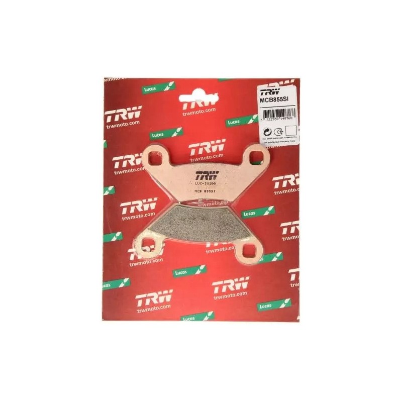 Trw mcb855si brake pads
