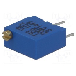 1 pcs x VISHAY - T93YB201KT20 - Potentiometer: mounting, multiturn, 200Ω, 500mW, THT, ±10%, linear