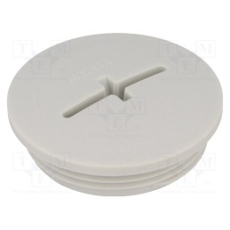 1 pcs x LAPP - 52006670 - Stopper, M63, 1.5, IP54, polyamide, light grey, SKINDICHT®, 12mm