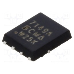 1 pcs x VISHAY - SI7149ADP-T1-GE3 - Transistor: P-MOSFET, unipolar, -30V, -50A, 31W, PowerPAK® SO8
