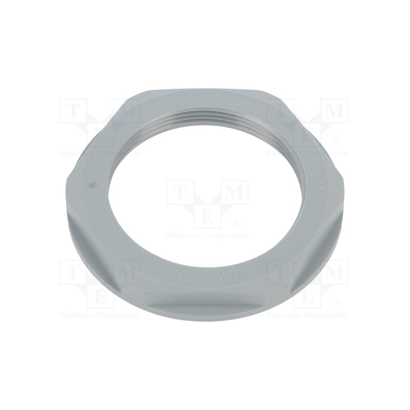 1 pcs x LAPP - 53019070 - Nut, PG36, polyamide, UL94V-2, 60mm, grey, -20÷100°C, Thread: PG
