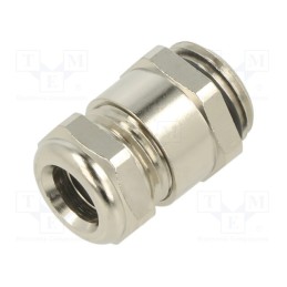 1 pcs x LAPP - 52105290 - Cable gland, with earthing, M16, 1.5, IP68, brass, SKINDICHT® SHV
