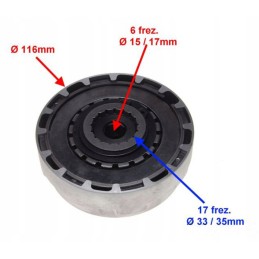 Clutch kit for quad atv 110 automatic semi-automatic
