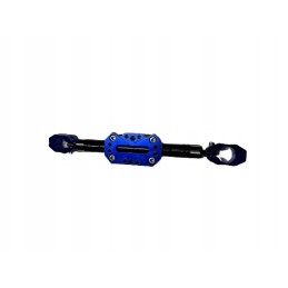 Blue ATV steering bar