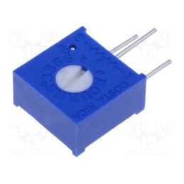 1 pcs x BOURNS - 3386H-1-105LF - Potentiometer: mounting, single turn,vertical, 1MΩ, 500mW, ±10%