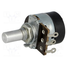 1 pcs x TELPOD - PR185S56-470KA16P1 - Potentiometer: shaft, single turn, 470kΩ, 200mW, ±30%, on panel