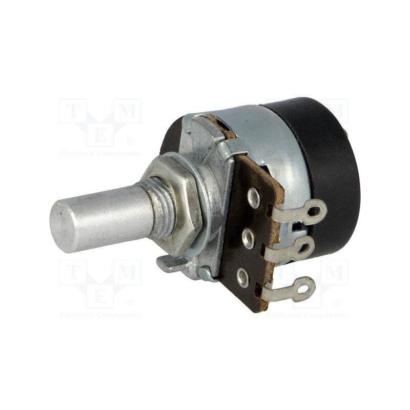1 pcs x TELPOD - PR185S56-470KA16P1 - Potentiometer: shaft, single turn, 470kΩ, 200mW, ±30%, on panel