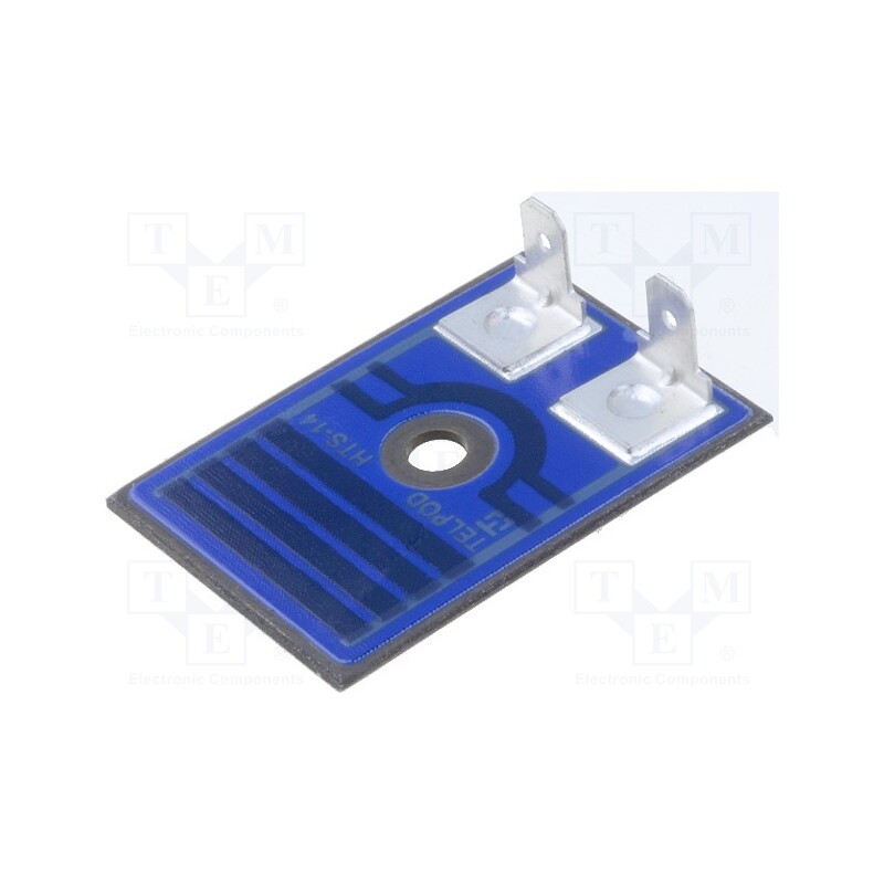 1 pcs x TELPOD - HTS-14-24-40-3/4.8 - Resistor: thick film, heating, screw, 40W, Temp: -40÷200°C, H: 1mm