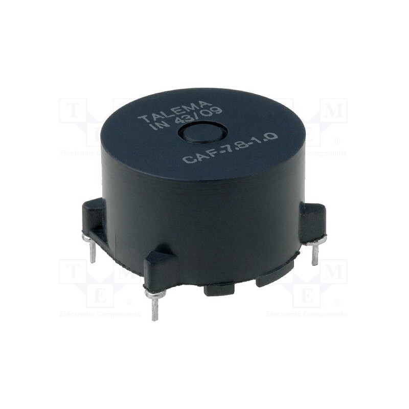 1 pcs x TALEMA - CAF-7.8-1.0 - Inductor: wire, THT, 1mH, 7.8A, 9mΩ, 250VAC, -40÷125°C, ±30%, 10kHz