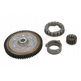 Clutch sprocket atv quad cross 110 125