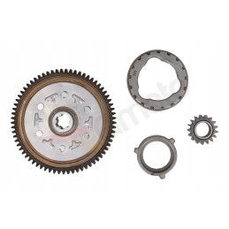 Clutch sprocket atv quad cross 110 125