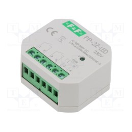 1 pcs x F&F - PP-2Z-LED-230V - Relay: installation, in mounting box, 100÷265VAC, NO x2, IP20, 16A