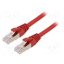 1 pcs x LAPP - 24441392 - Patch cord, ETHERLINE® Cat.6a,S/FTP, 6a, stranded, Cu, LSZH, red