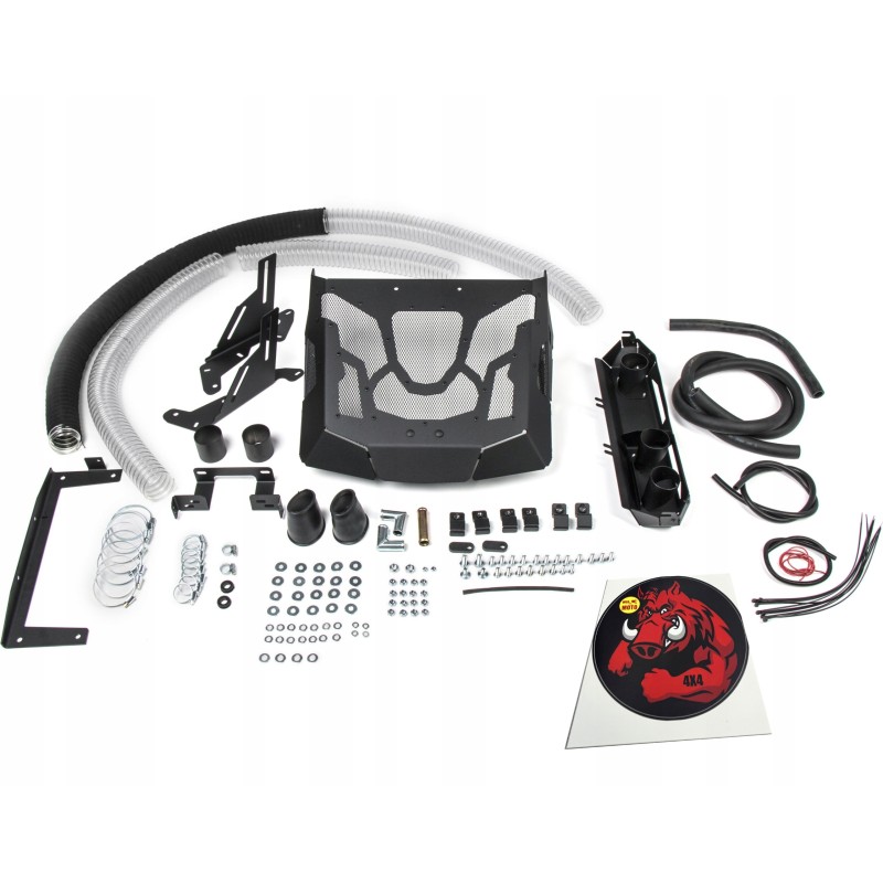 Raising the radiator snorkle cfmoto cforce 625