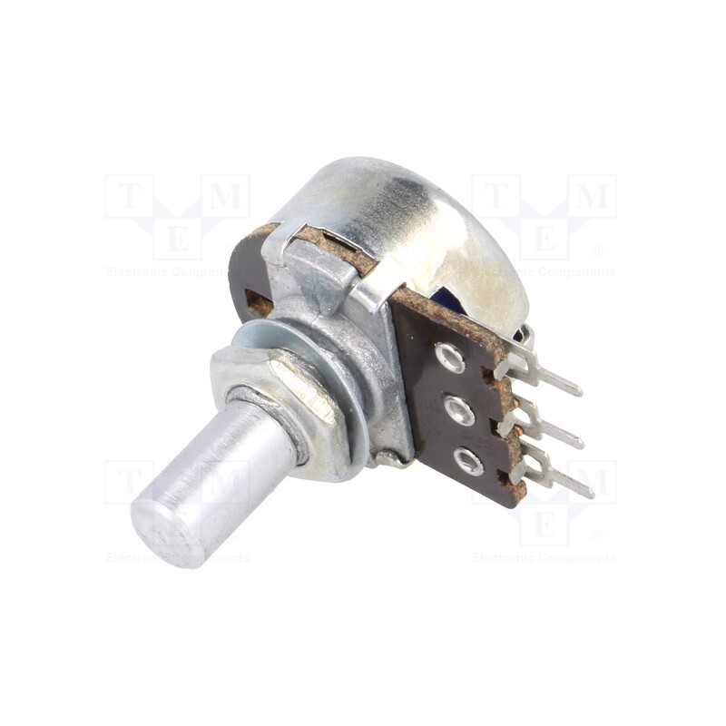 1 pcs x TELPOD - PRP185-10K-A16P1 - Potentiometer: shaft, single turn, 10kΩ, 200mW, ±20%, THT, 6mm, mono